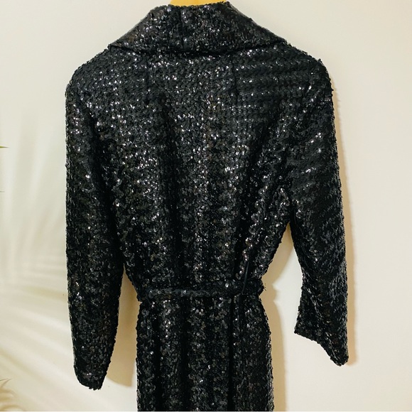 VINTAGE SEQUIN COAT - Picture 6 of 7